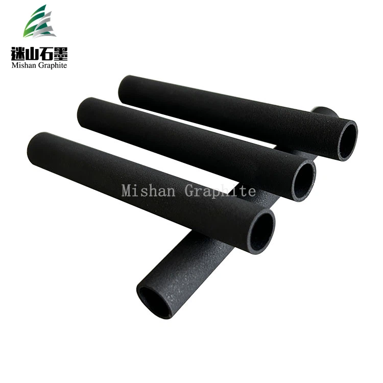 Tubo de carbono de grafite de alta pureza